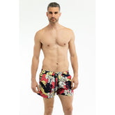 Moschino Multicolor Polyester Swim Shorts