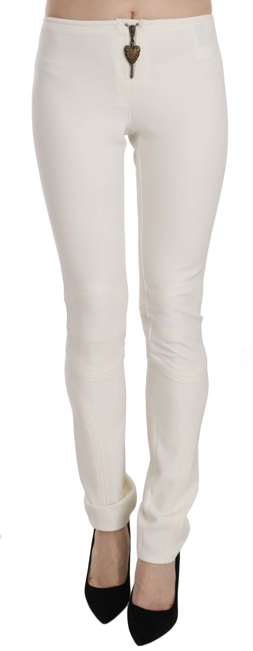 Just Cavalli Vita Skinny Dressbyxor med Medelhög Midja