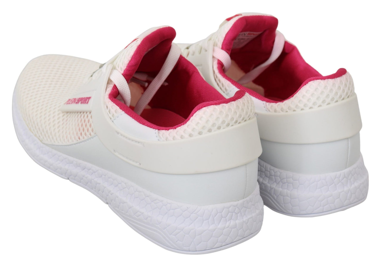 Philipp Plein Vita Rosa Polyester Becky Sneakers Skor