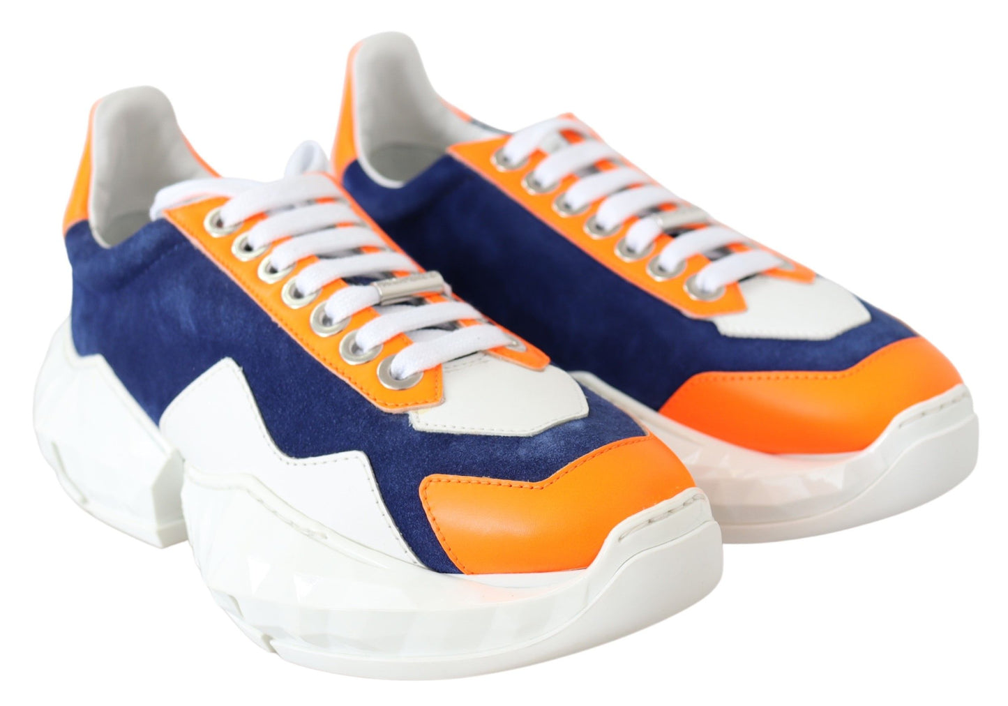 Jimmy Choo Electric Elegance Sneakers i läderblandning