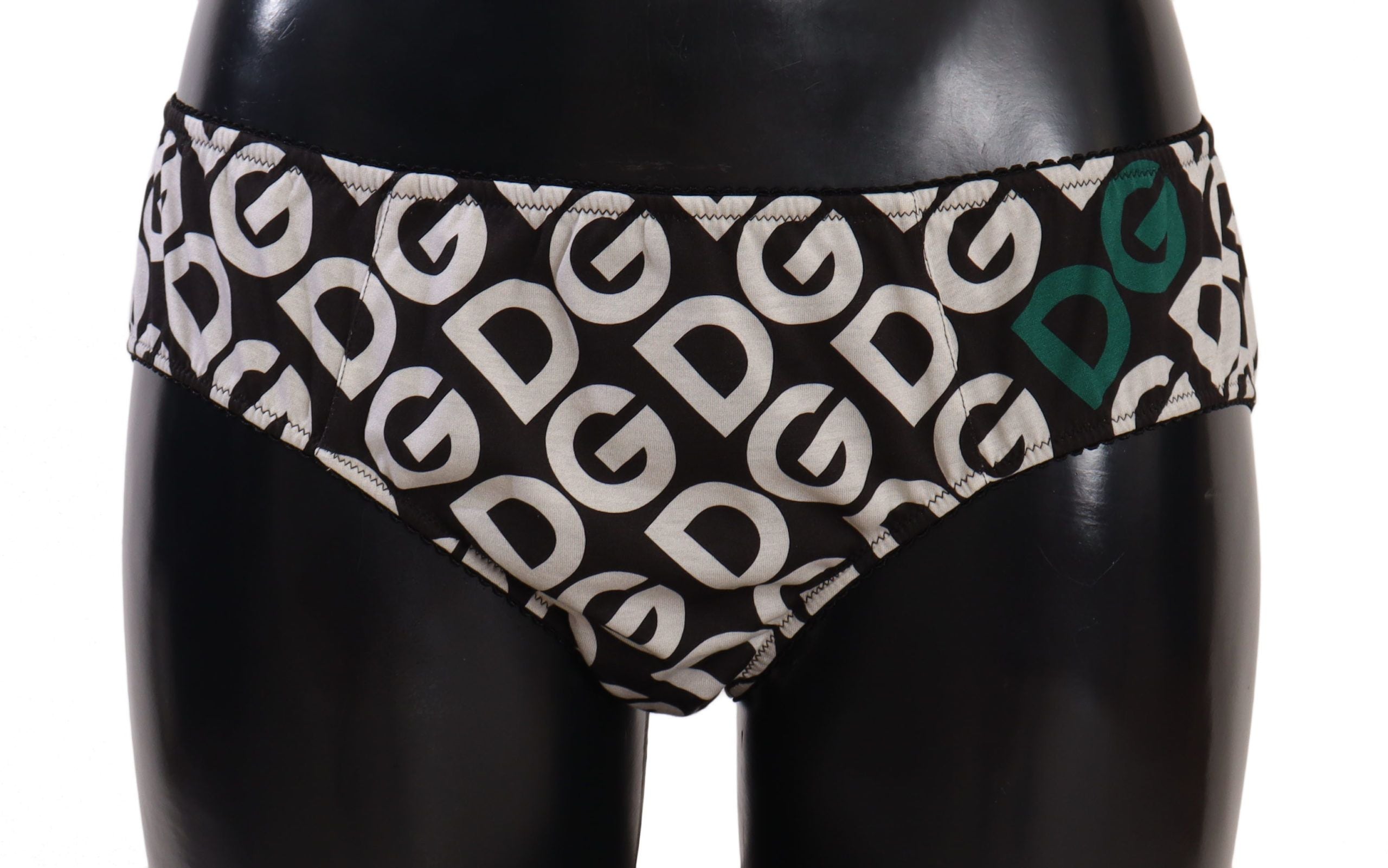 Flerfarget DG-logotrykk Slip Bottom Underwear