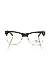 Frankie Morello Black Metallic Men's Eyeglass Frame