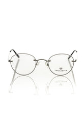 Frankie Morello Gray Metallic Men's Eyeglass Frame