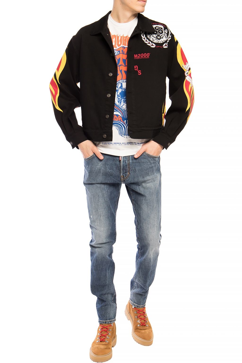 Dsquared² Blå Bomull Herrjeans