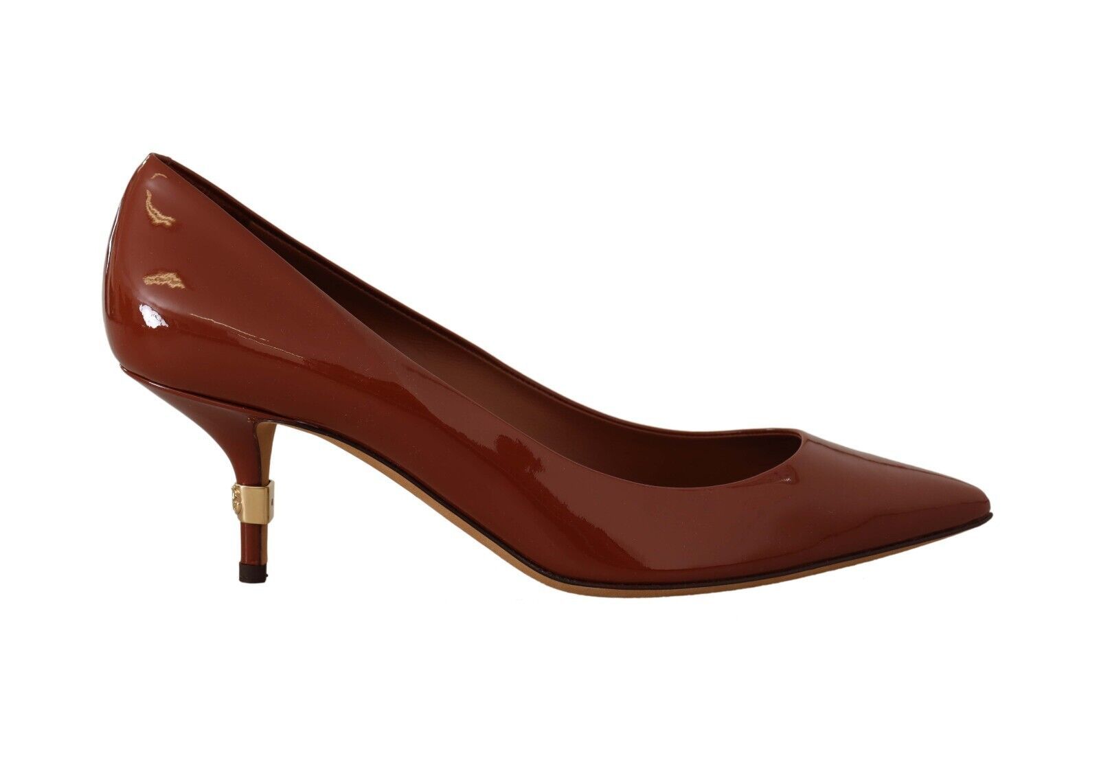 Bruna Kitten Heels Pumps Lackskor