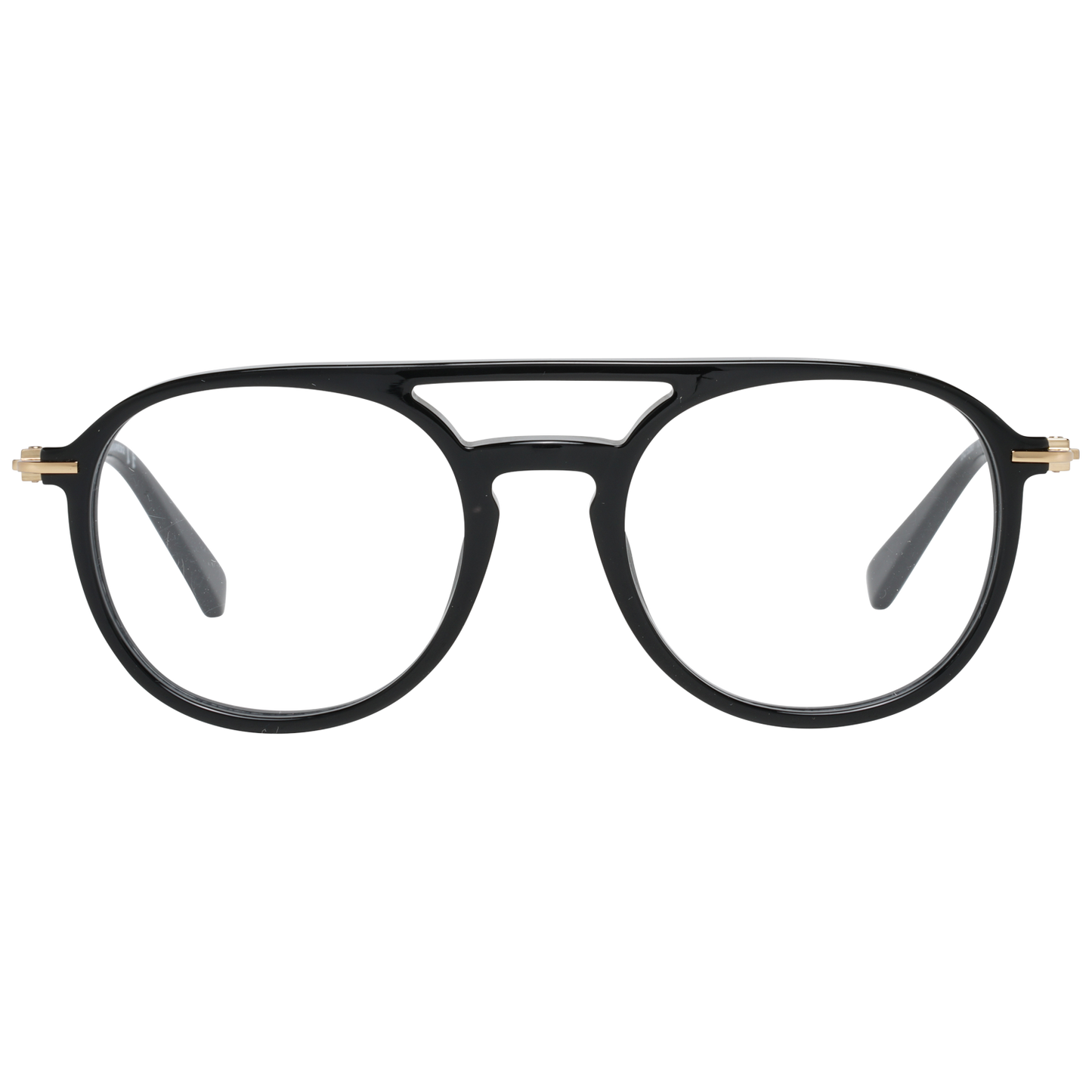 Dsquared² eleganta svarta designerglasögon med helbåge