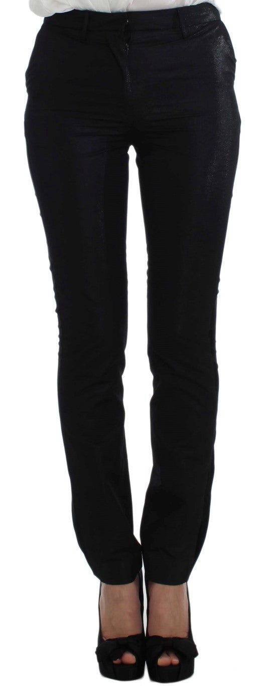 Eksteriør svart dress med én knapp og tre deler