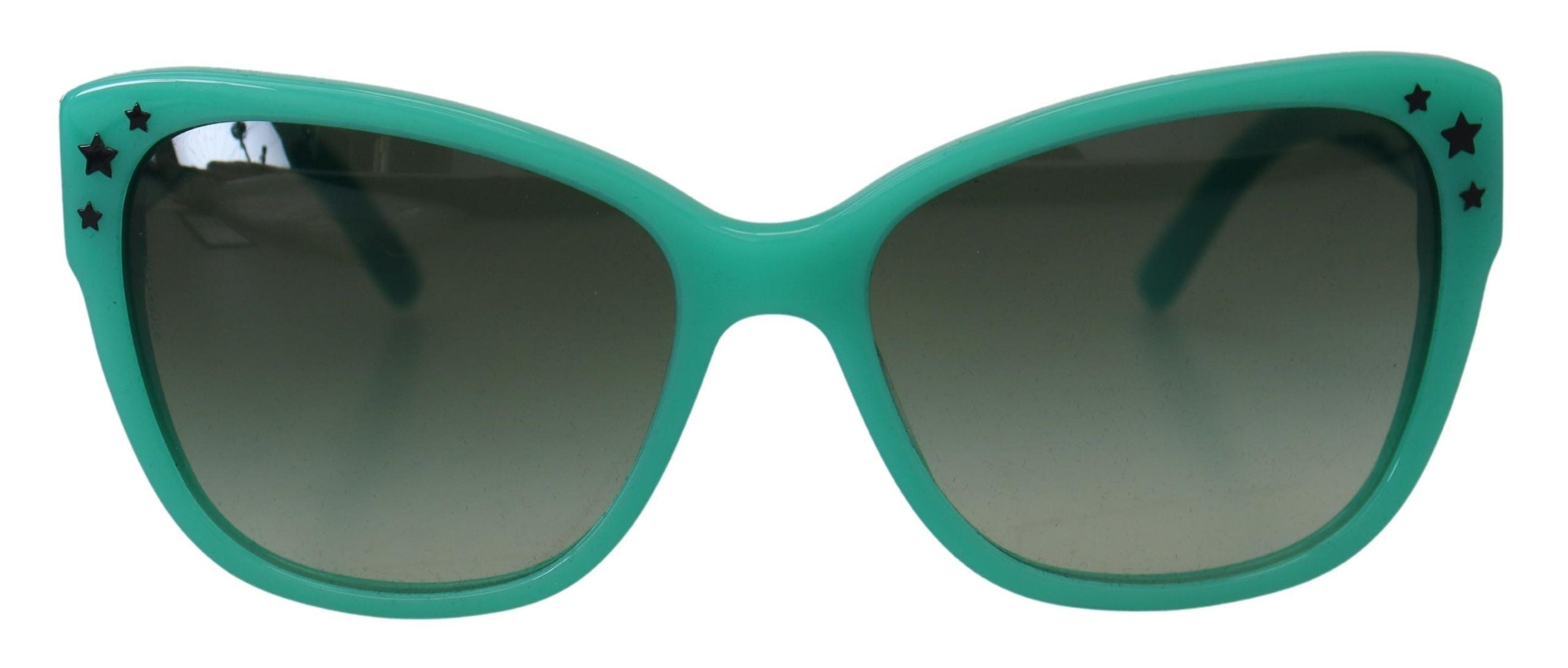 Gröna stjärnor Acetat Fyrkantiga Shades DG4124 Solglasögon