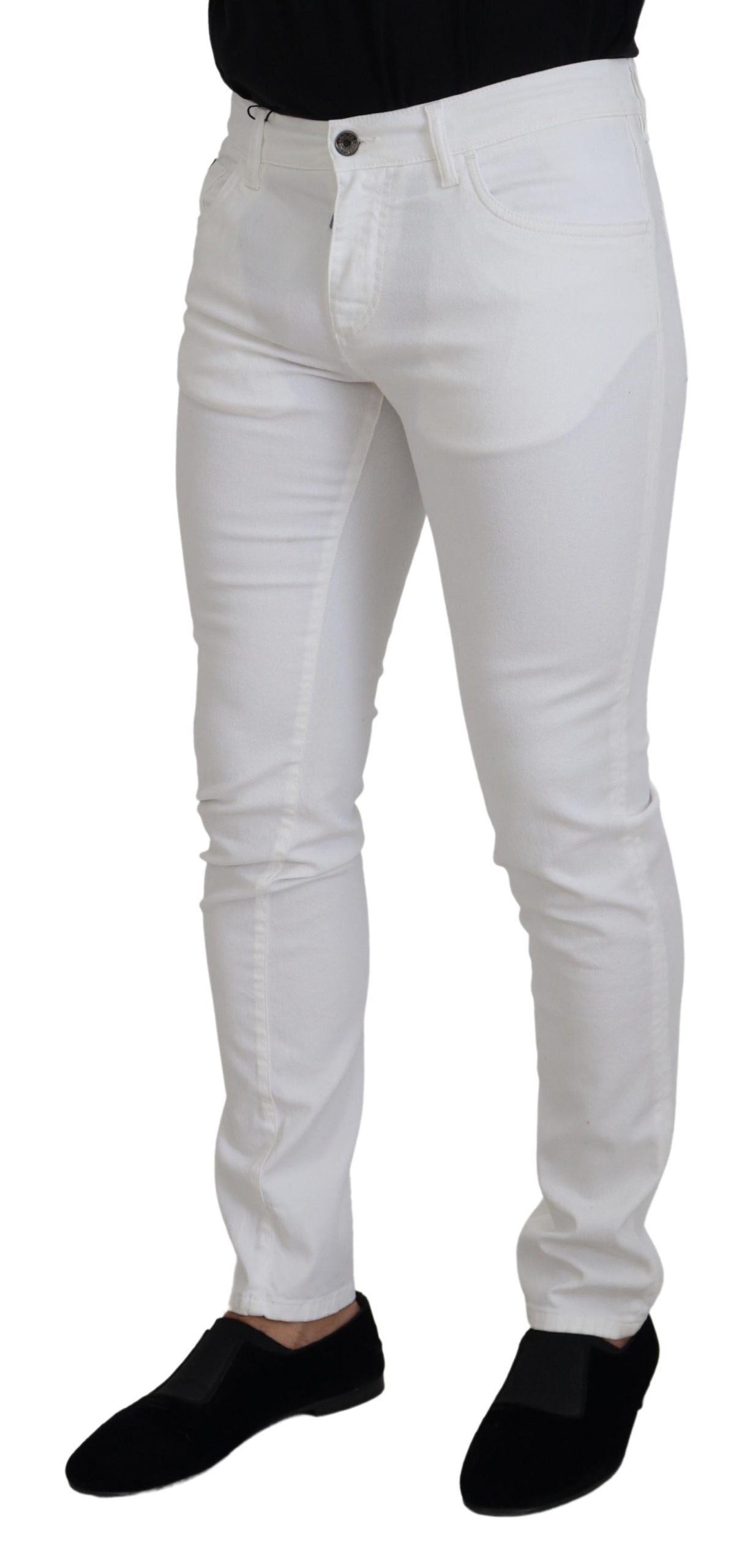 Dolce & Gabbana Vita Slim Skinny Stretchiga Bomullsjeans