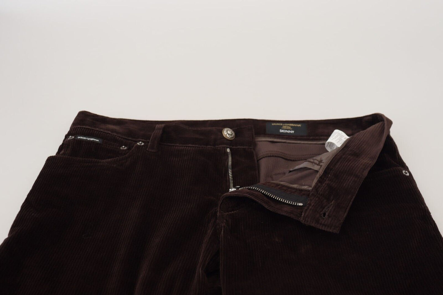 Dolce & Gabbana Bruna Corduroy Herrbyxor Casual Byxor