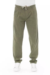 Baldinini Trend Army Cotton Chino-bukser for menn