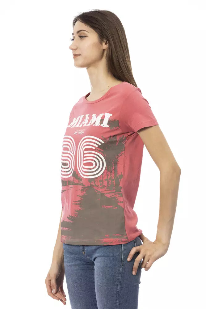 Trussardi Action Flerfärgad Bomull Dam T-shirt