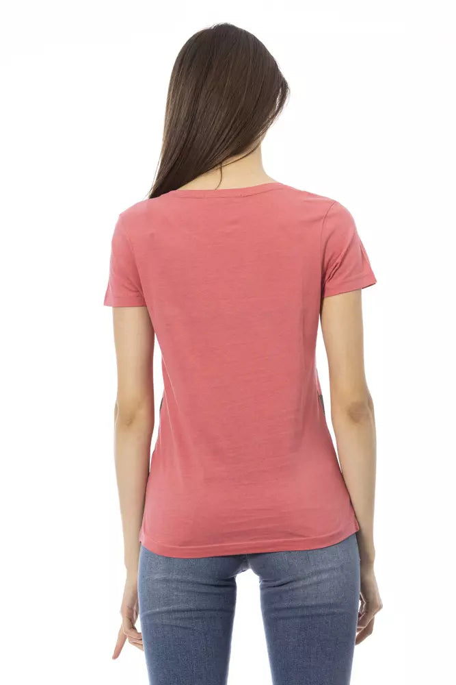 Trussardi Action Flerfärgad Bomull Dam T-shirt