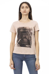 Trussardi Action Flerfärgad Bomull Dam T-shirt