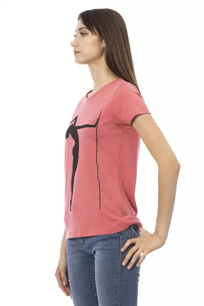 Trussardi Action Flerfärgad Bomull Dam T-shirt
