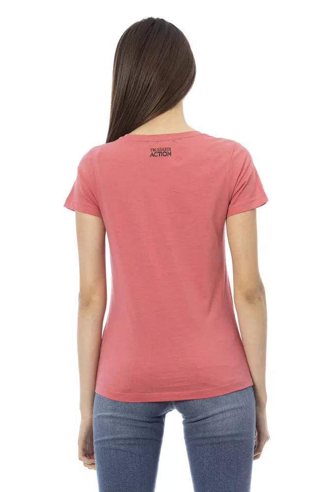 Trussardi Action Flerfärgad Bomull Dam T-shirt