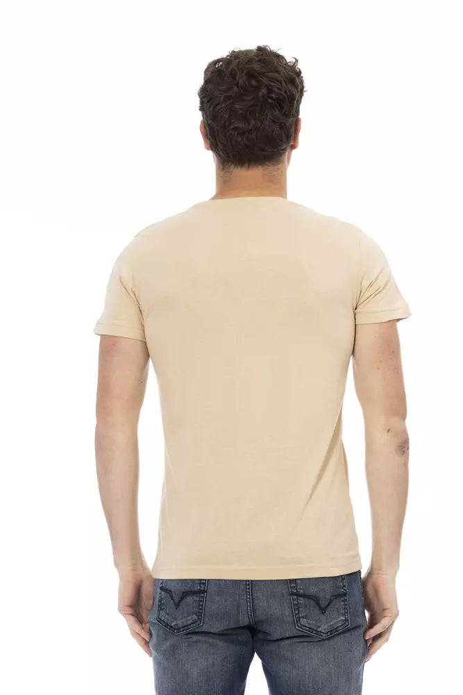 Trussardi Action Beige Bomull Herre T-skjorte