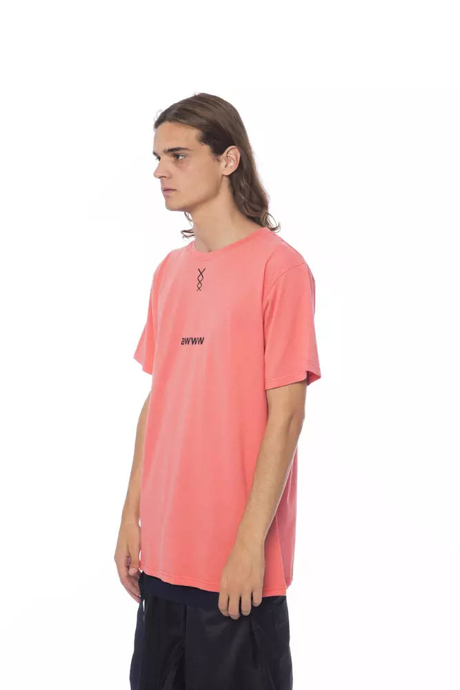 Nicolo Tonetto flerfarget bomulls-T-skjorte for menn