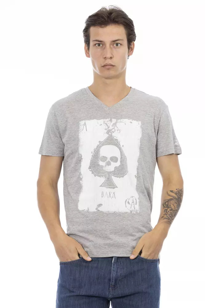 Trussardi Action Grå Bomull Herr T-shirt