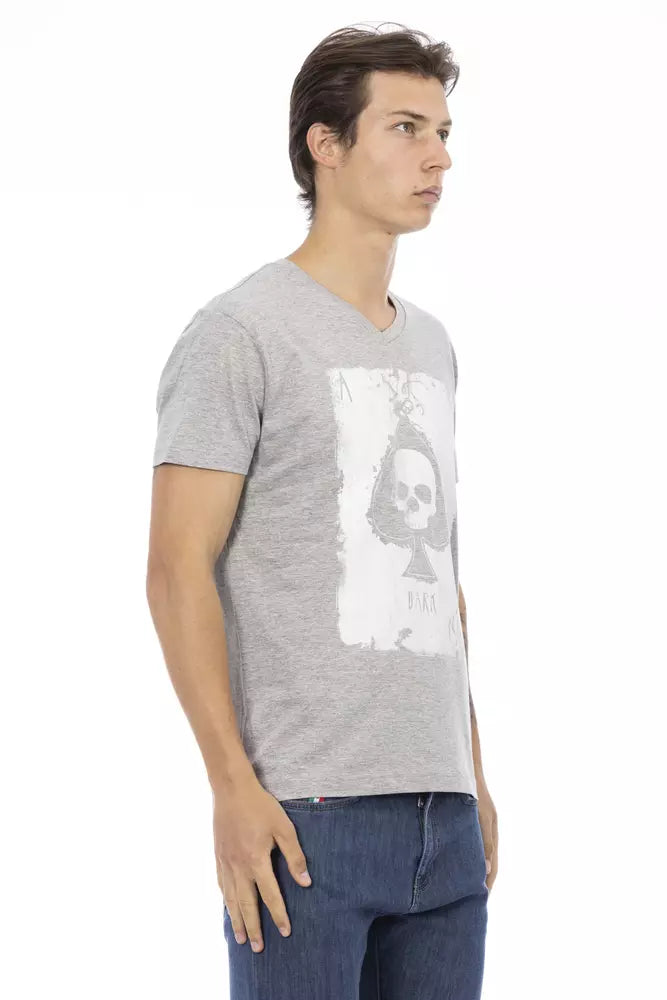 Trussardi Action Grå Bomull Herr T-shirt