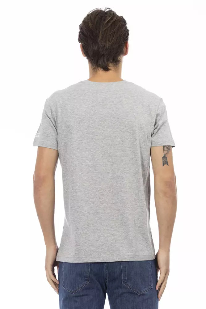 Trussardi Action Grå Bomull Herr T-shirt