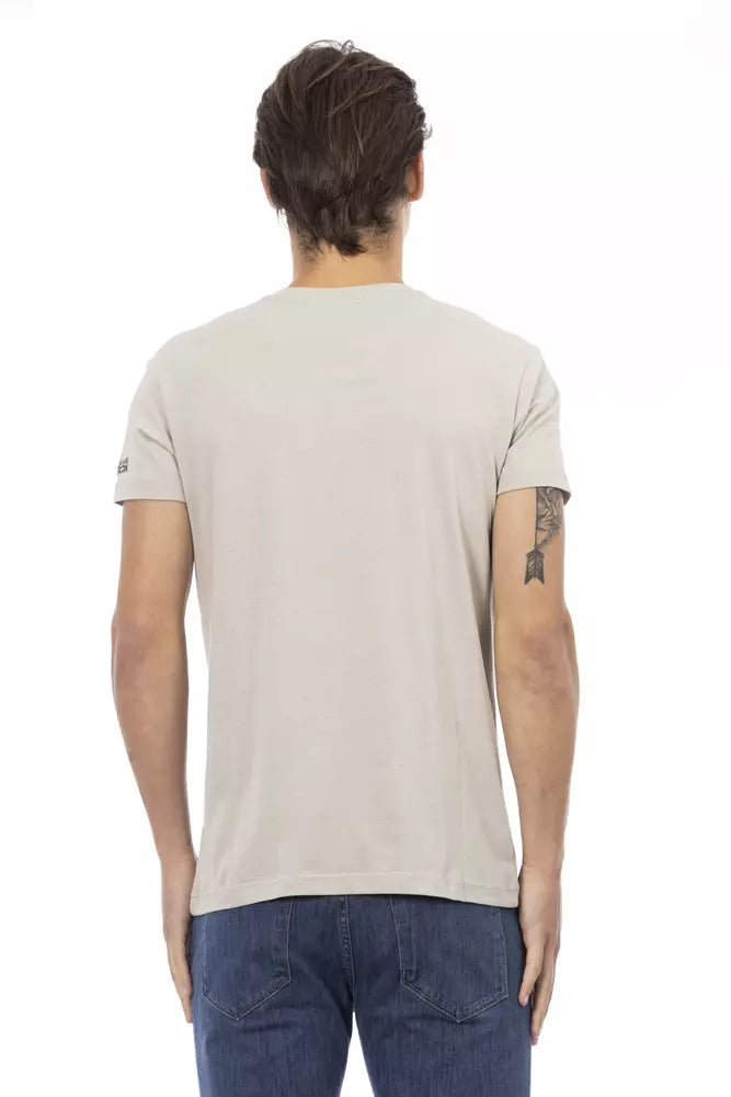 Trussardi Action Beige Bomull Herre T-skjorte