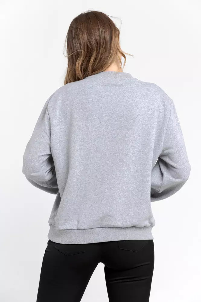 Trussardi grå bomullsgenser til dame