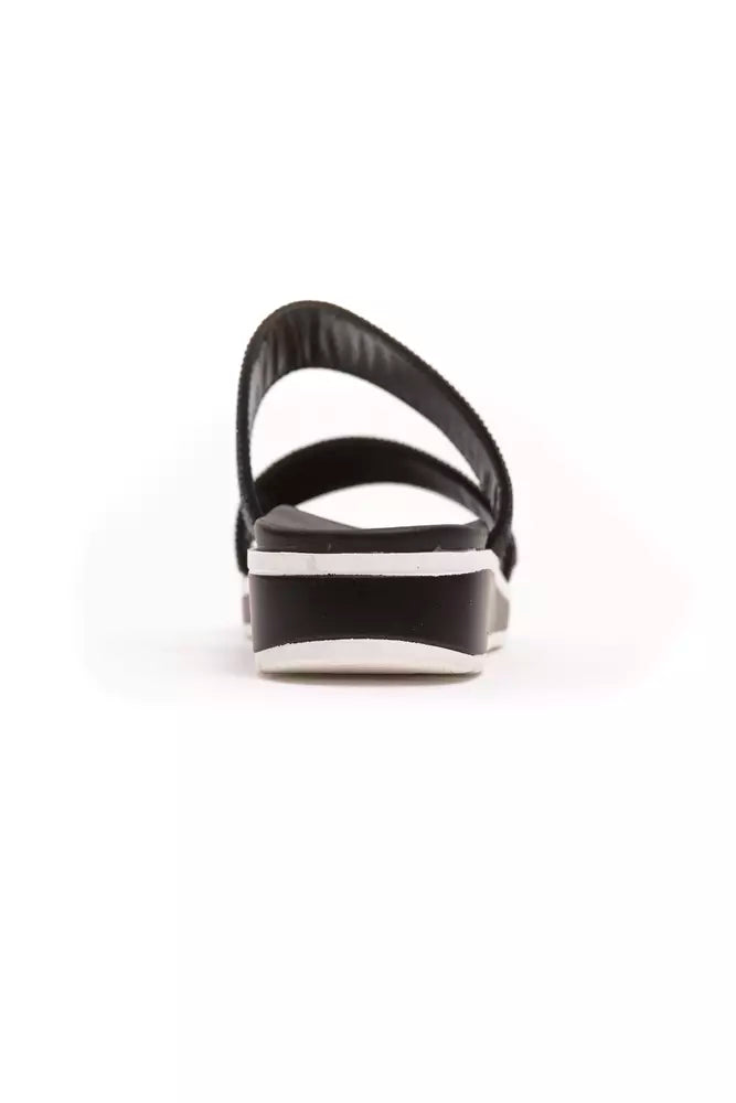 Péché Originalel Svart Textil Dam Sandal