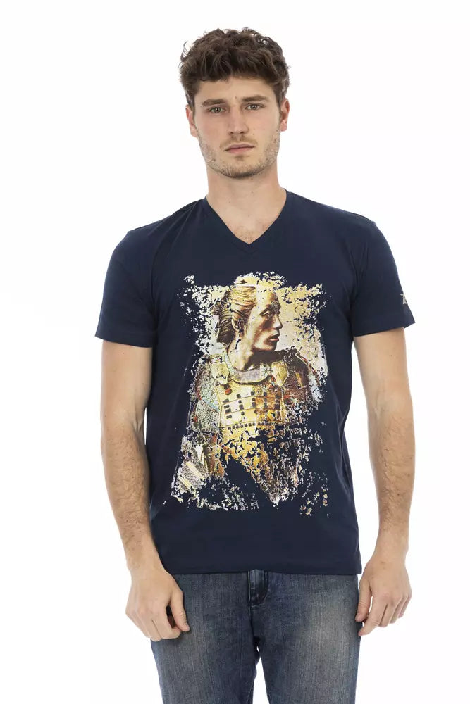Trussardi Action Blå Bomull Herr T-shirt