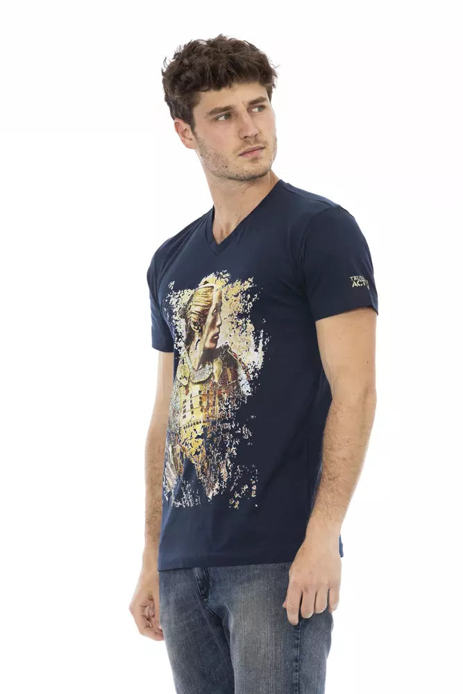 Trussardi Action Blå Bomull Herr T-shirt