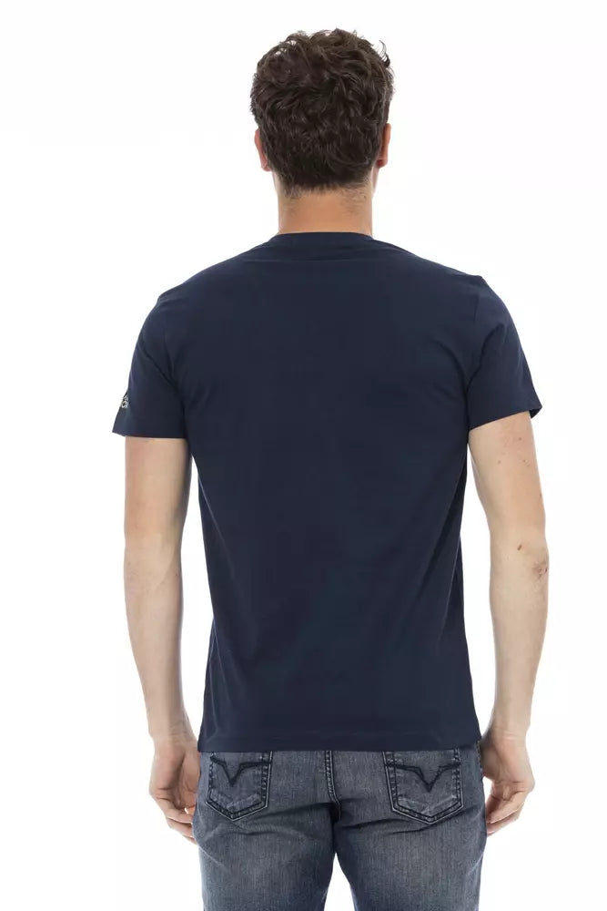Trussardi Action Blå Bomull Herr T-shirt