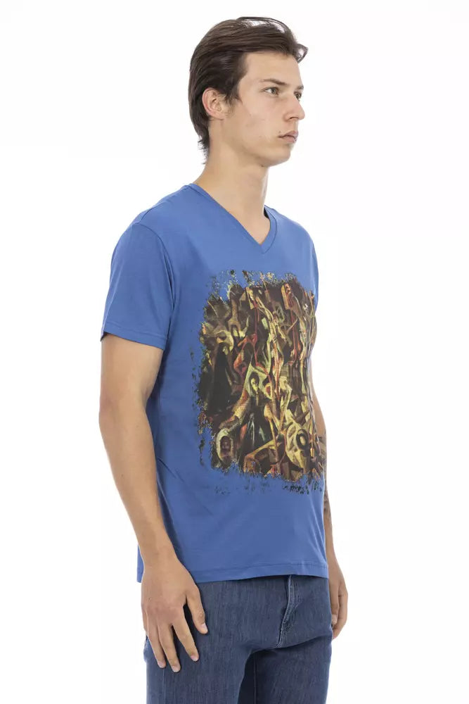 Trussardi Action Blå Bomull Herr T-shirt