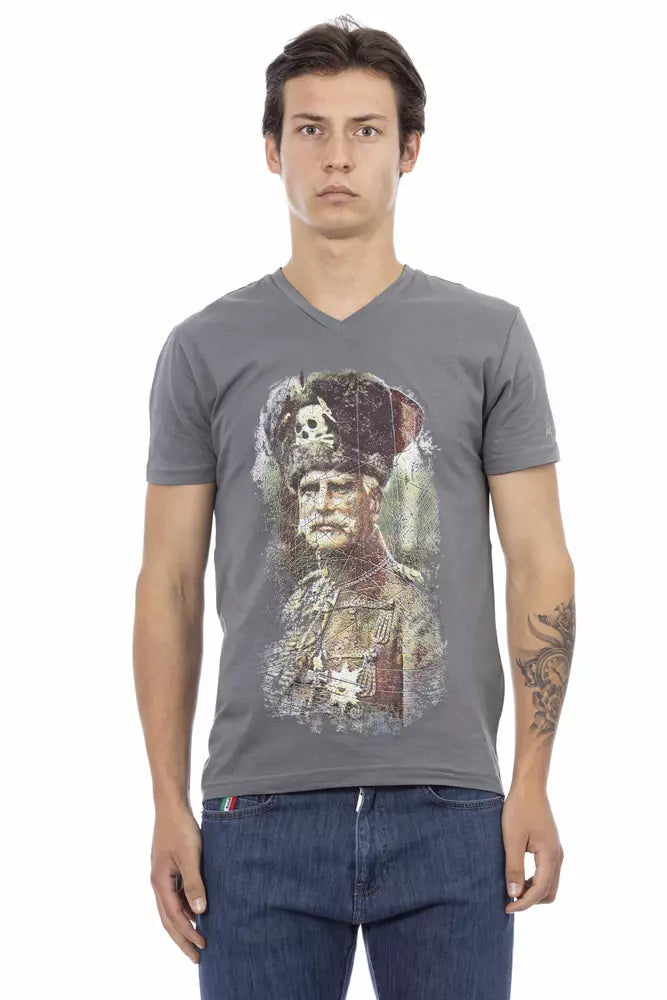 Trussardi Action Grå Bomull Herr T-shirt
