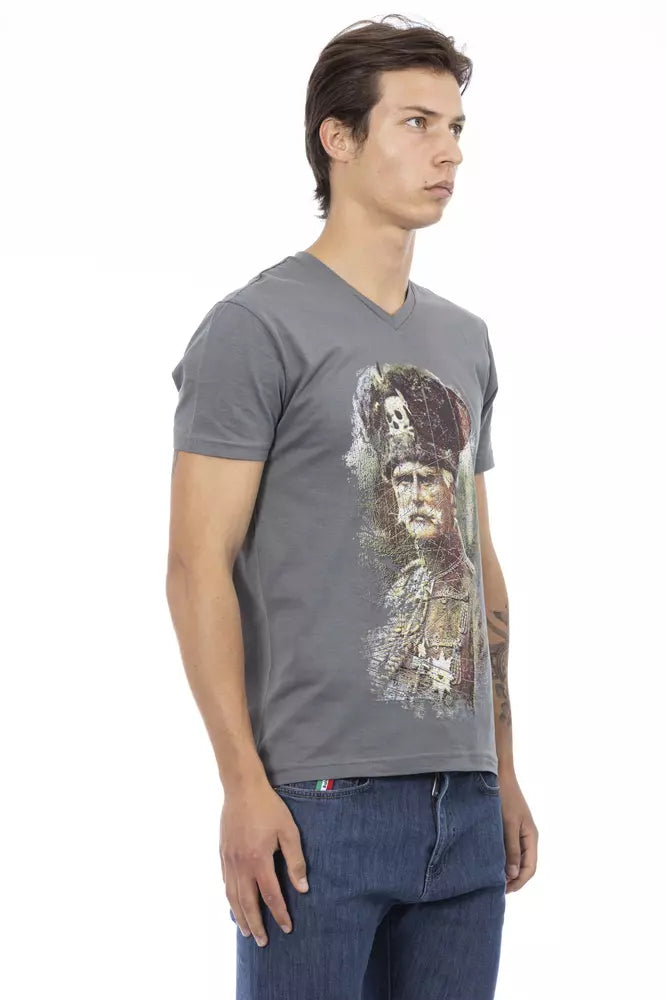 Trussardi Action Grå Bomull Herr T-shirt