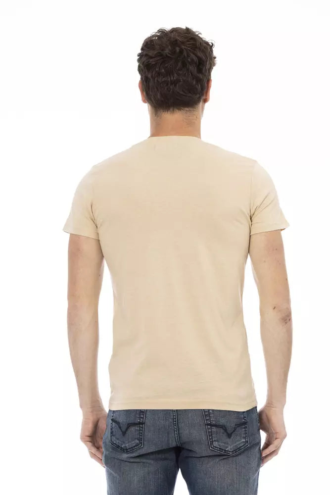 Trussardi Action Beige Bomull Herr T-shirt