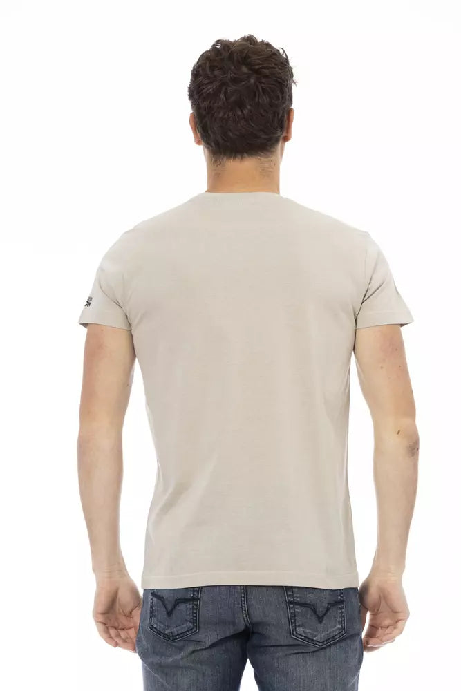 Trussardi Action Beige Bomull Herr T-shirt