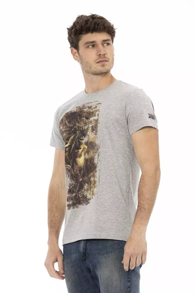 Trussardi Action Grå Bomull Herr T-shirt