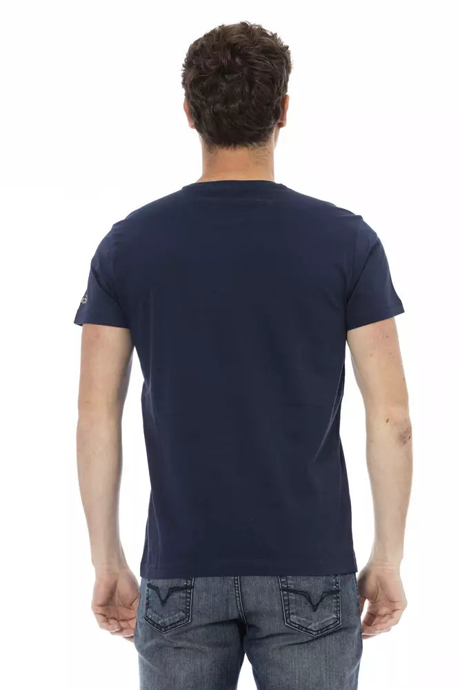 Trussardi Action Blå Bomull Herr T-shirt