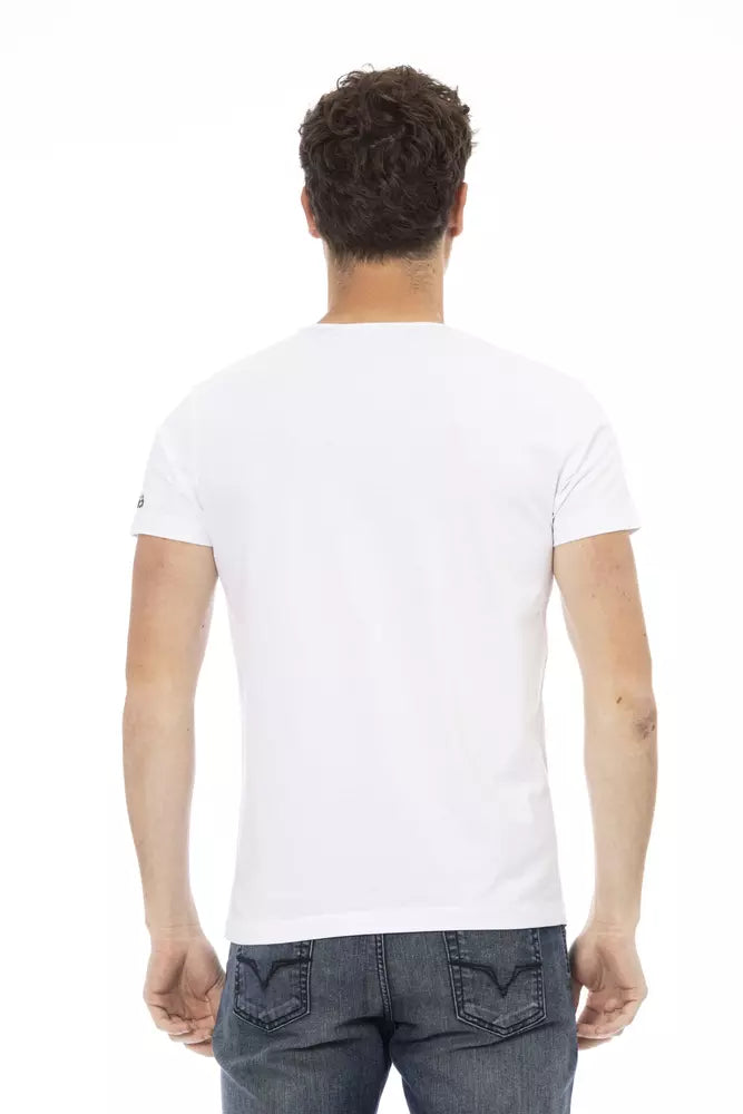 Trussardi Action Vit Bomull Herr T-shirt