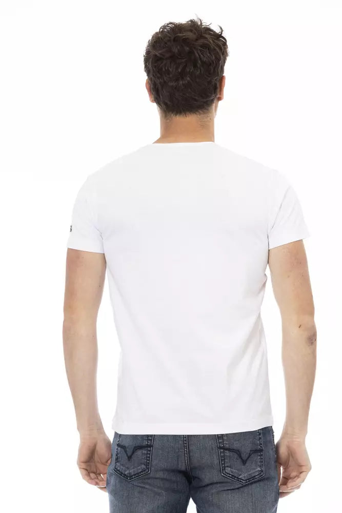 Trussardi Action Vit Bomull Herr T-shirt