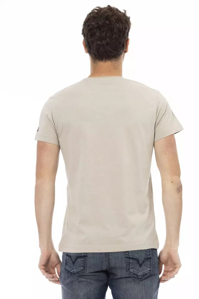 Trussardi Action Beige Bomull Herr T-shirt
