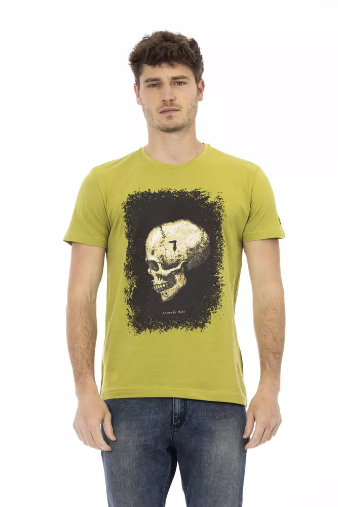 Trussardi Action Grön Bomull Herr T-shirt