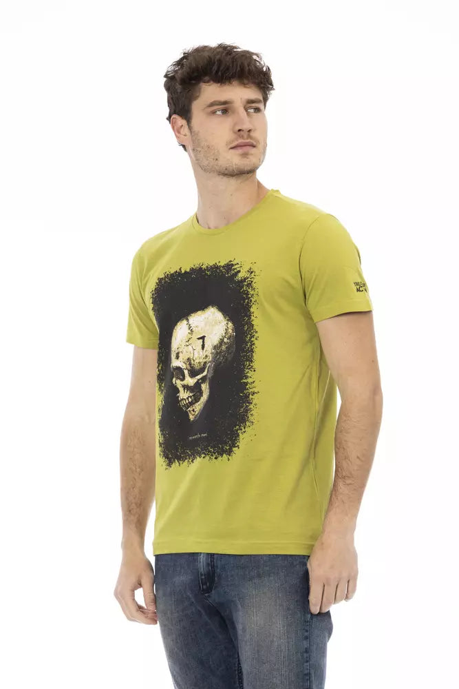 Trussardi Action Grön Bomull Herr T-shirt
