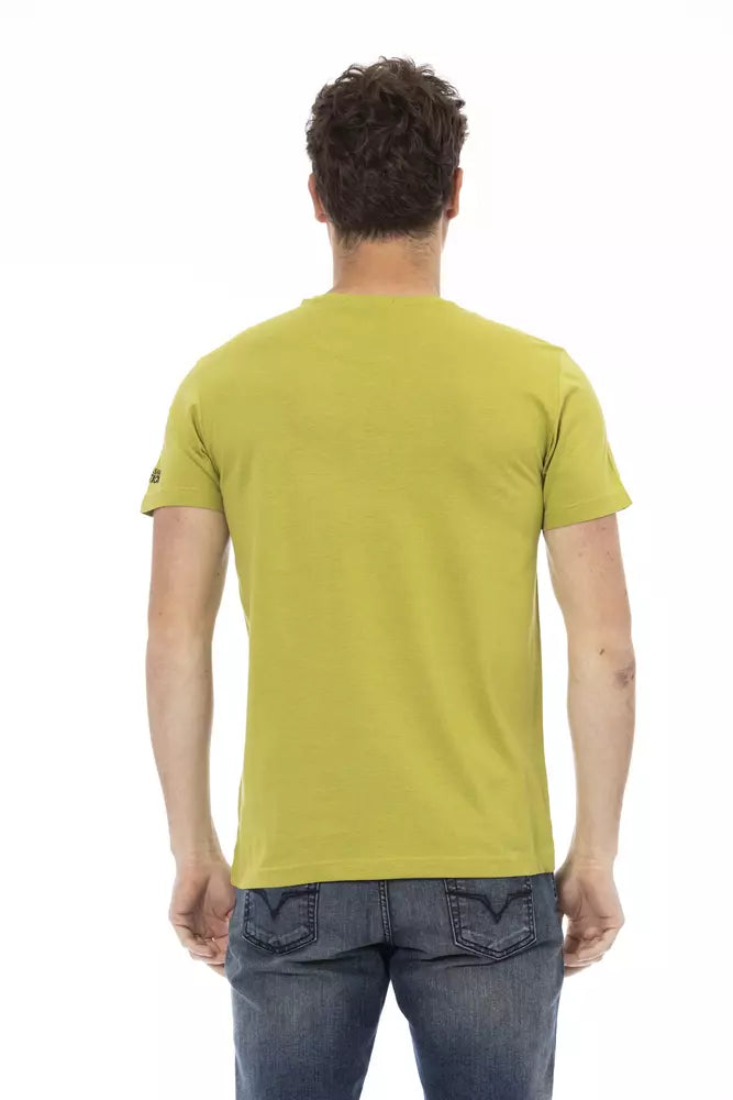 Trussardi Action Grön Bomull Herr T-shirt