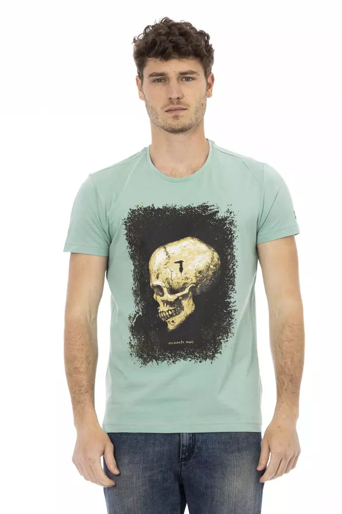 Trussardi Action Grön Bomull Herr T-shirt