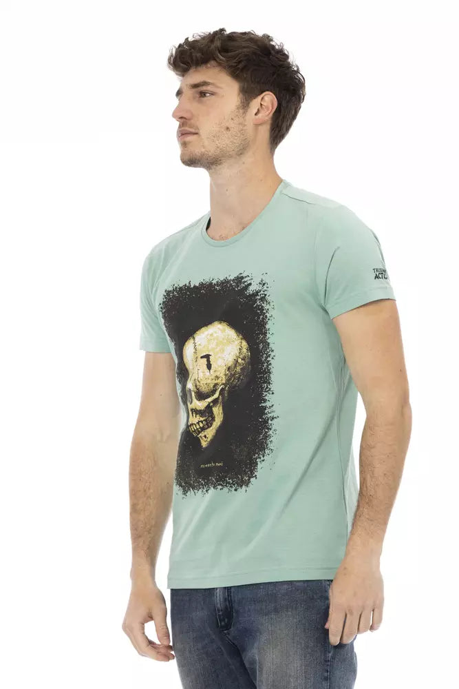 Trussardi Action Grön Bomull Herr T-shirt