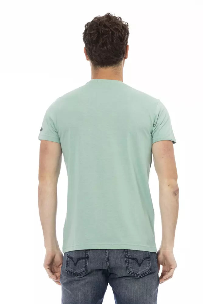 Trussardi Action Grön Bomull Herr T-shirt