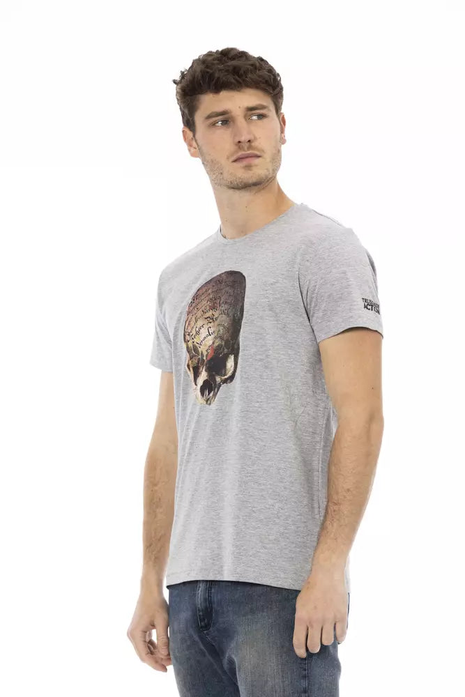 Trussardi Action Grå Bomull Herr T-shirt