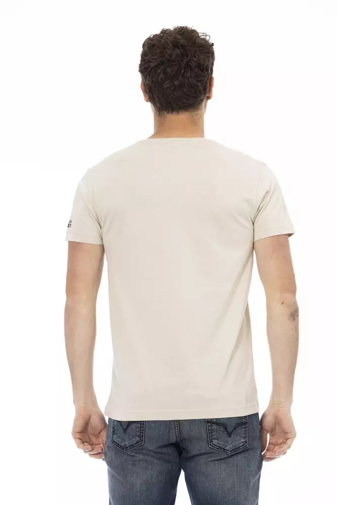 Trussardi Action Beige Bomull Herr T-shirt