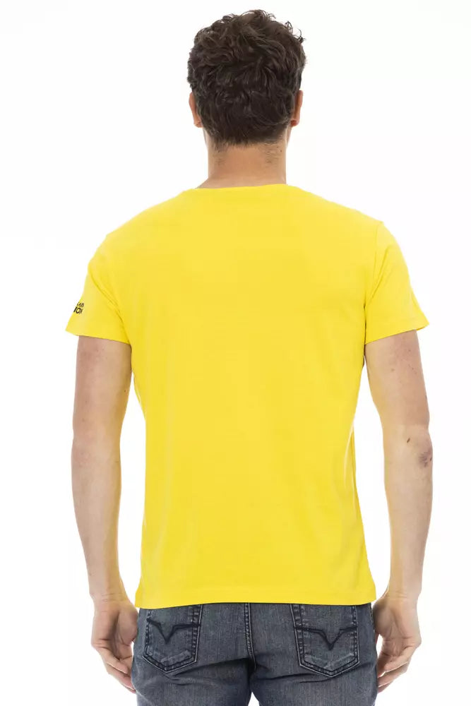 Trussardi Action Gul Bomull Herr T-shirt